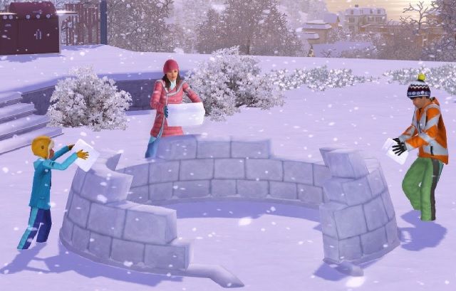 Как сделать The Sims интереснее с пользовательским контентом Sims 3 Snow