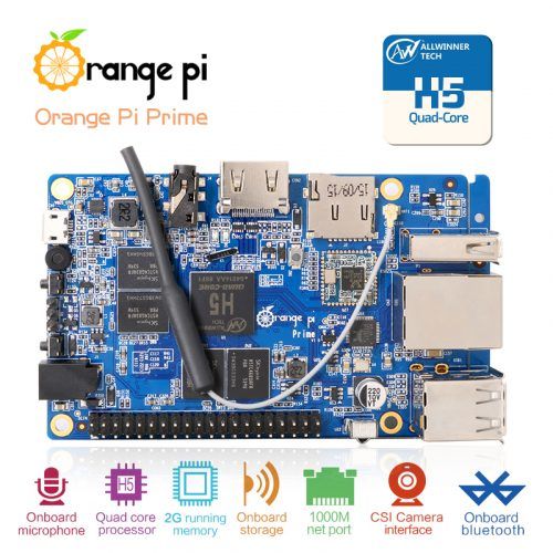 Orange Pi Prime - лучшие одноплатные компьютеры для установки Chrome OS и Android