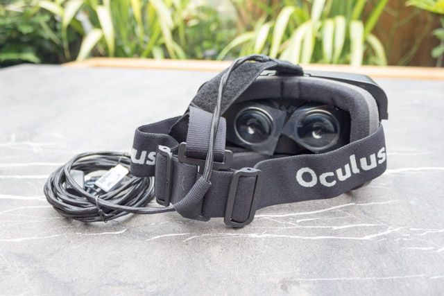 Комплект разработчика Oculus Rift 2 - ремень для наушников и положение кабеля
