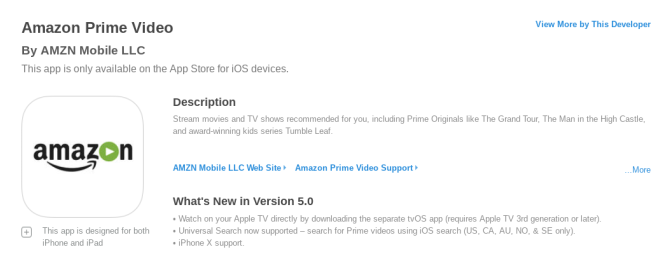 Теперь вы можете использовать Amazon Prime Video на Apple TV.