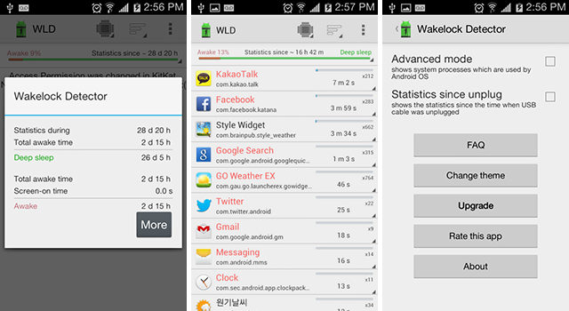 Android-аккумуляторным приложение-wakelock-детектор