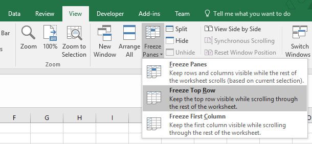 5 причин не печатать таблицы Excel и лучшие альтернативы заморозить ячейки