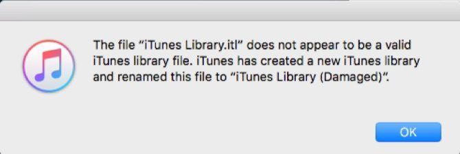 Как исправить поврежденную библиотеку iTunes iTunesDamaged 670x225