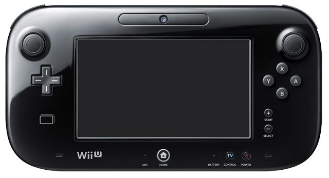 черно-Wii-U-геймпад