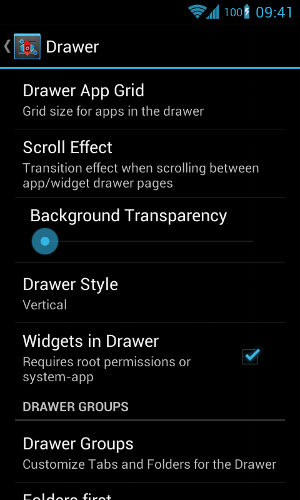 Nova Launcher Android обзор