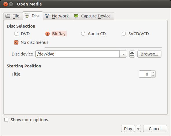 Blu-Ray на Linux