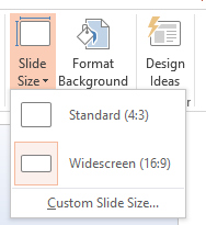Как изменить размер ваших слайдов в PowerPoint PowerPoint аспект