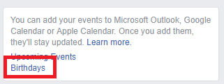 Синхронизируйте Facebook и Google Calendar, чтобы никогда не забывать дни рождения facebook facebook