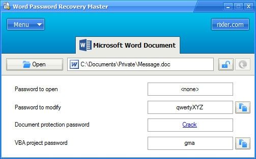 лучшие инструменты для восстановления пароля Microsoft Office