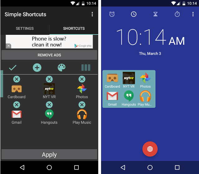 AndroidShortcutApps-SimpleShortcuts