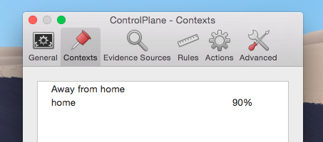 Автоматизируйте настройки Mac в зависимости от вашего местоположения с помощью ControlPlane в двух контекстах