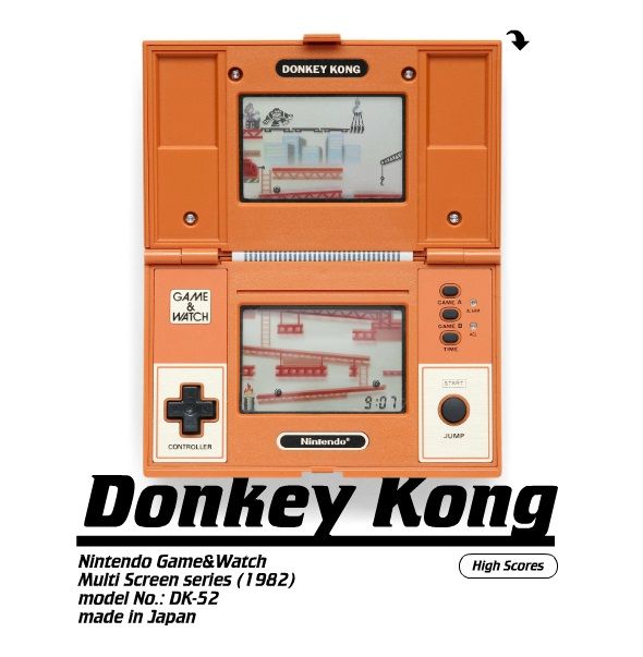 Pica Pic приносит классические портативные электронные игры в Интернет pica pic donkey kong