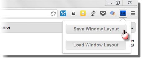 Сохраняйте и обновляйте вкладки браузера так, как вам нравится, с менеджером макетов [Chrome] layout manager01