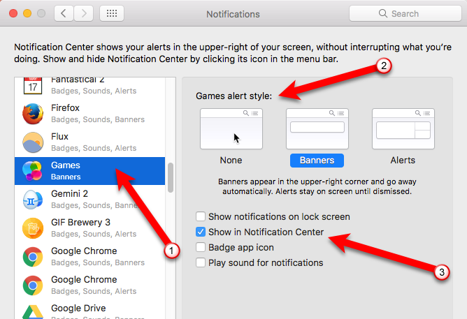Как использовать (и отключать) Game Center на Mac и iOS 10 Настройка уведомлений на Mac