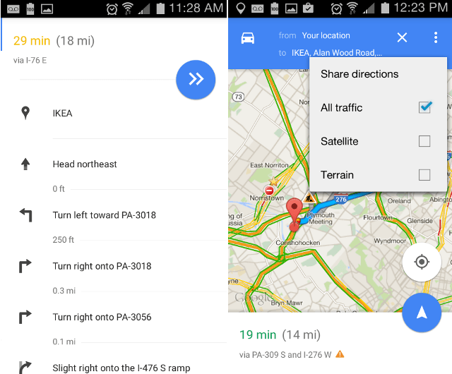 андроид-Google-карты шаг за шагом