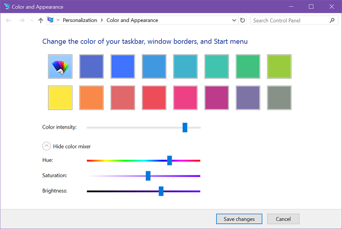 Как установить пользовательский цвет для панели задач и строки заголовка в Windows 10 Windows 10 пользовательский цвет акцента