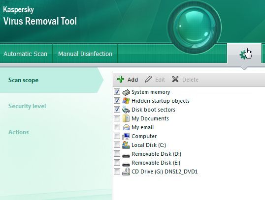Проверьте свой компьютер быстро и бесплатно с помощью Kaspersky Virus Removal Tool scanner3