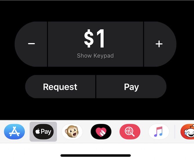 Apple Pay Cash Отправить запрос денег с Iphone