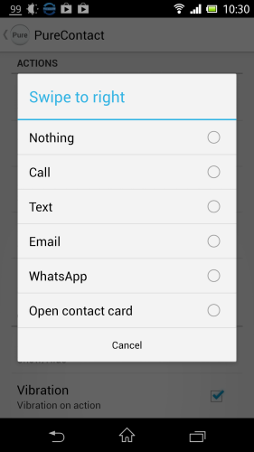 контактные приложения для Android