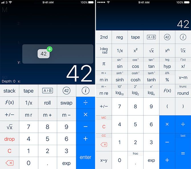 лучшие приложения калькулятор iphone ipad apple watch pcalc