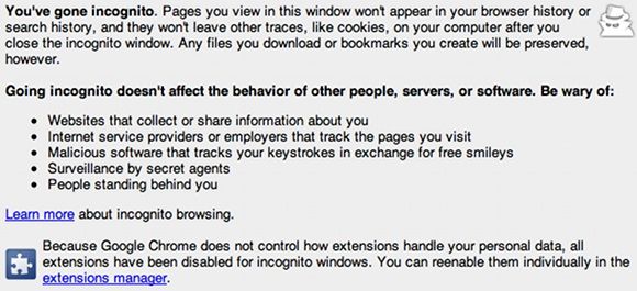 конфиденциальность браузера Chrome