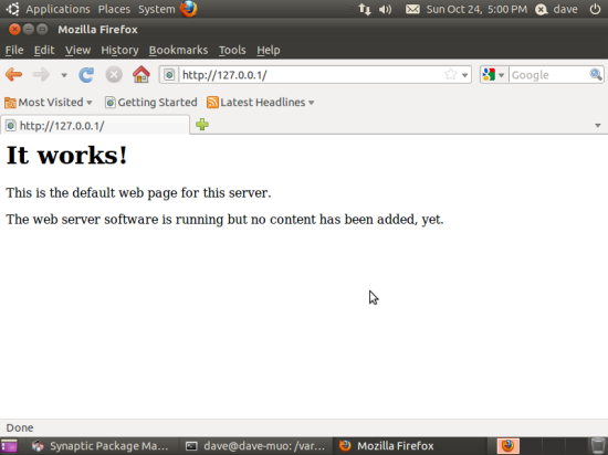 программное обеспечение веб-сервера linux
