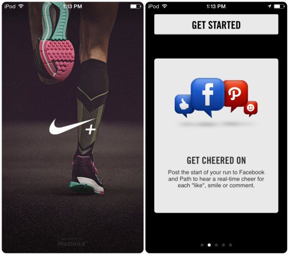 Nike + Социальный
