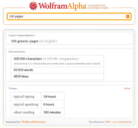 10 условий поиска, чтобы использовать Wolfram Alpha в повседневной жизни Wolfram Words1