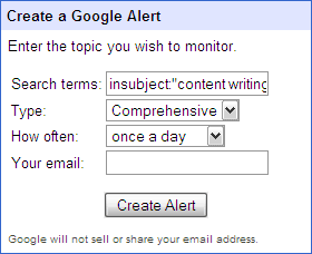 10 видов использования Google Alerts для тректопа фрилансера