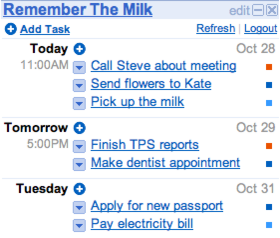 8 простых способов управлять задачами с помнить молоко igoogle