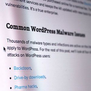 защитить WordPress