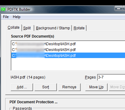 Изменение порядка и дублирование страниц PDF