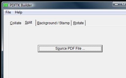 Сплит PDF-файл