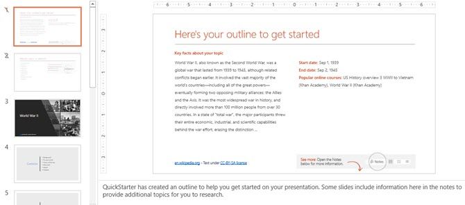 PowerPoint QuickStarter мгновенно отображает любую новую презентацию и позволяет сразу начать презентацию PowerPoint Quickstarter