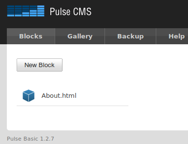 Как использовать функциональность CMS на любом старом сайте pulsecms defaultbox