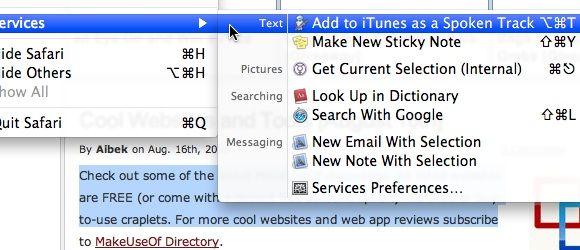 Как стать более продуктивным на Mac с помощью службы 02e Добавить в iTunes 1