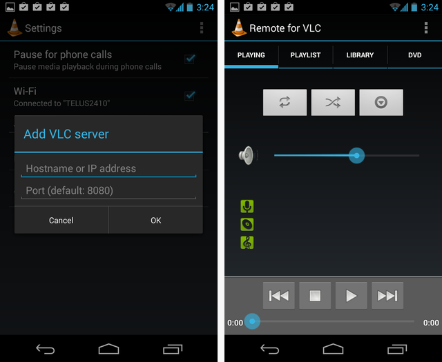 VLC-дистанционного-для-андроид