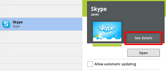 Skype-приложение для Android