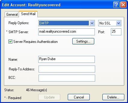 Проверьте все сообщения электронной почты и получите уведомления по электронной почте с помощью POP Peeper (Windows) pop3emailru2