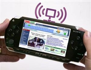 PSP Wi-Fi сканер