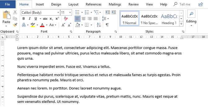 Как создать фиктивный текст-заполнитель в документах Microsoft Word lorem ipsum 670x354
