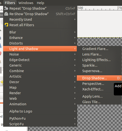 Как создать простой увеличенный эффект на скриншотах в GIMP 10