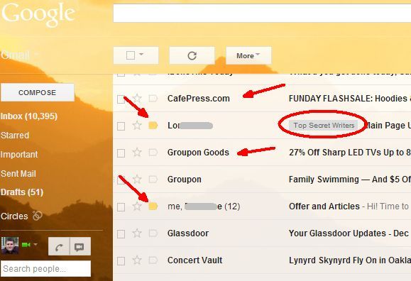 советы по управлению Gmail
