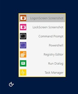 Как сделать скриншот экрана входа и блокировки в Windows 10, заменитель легкого доступа