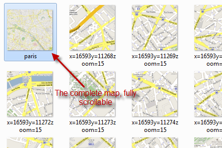 Возьмите Google Карты в автономном режиме и получите карты, которые вы можете распечатать, используя Google Maps Buddy completemap