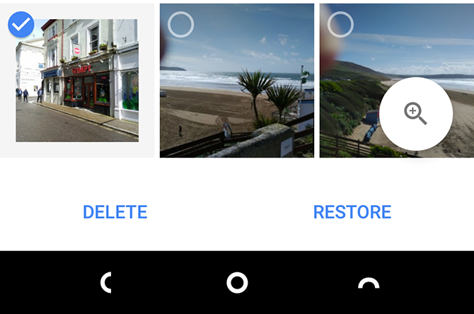 Google Фото восстановить изображения Android