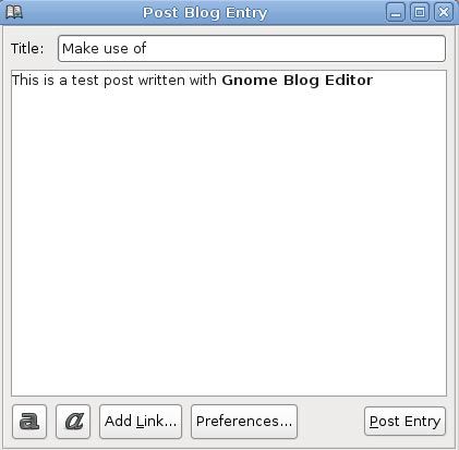 гном-блог-редактор