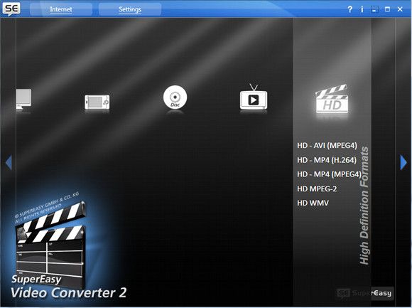 Преобразование, копирование и загрузка с SuperEasy Video Converter 2 [Награды] supereasy1