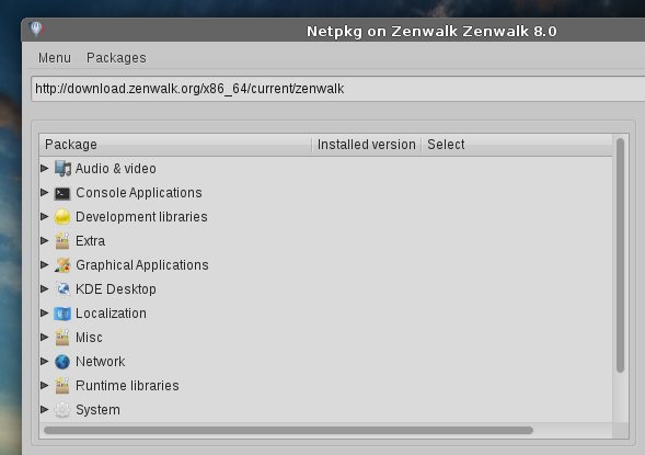 Zenwalk-пакеты