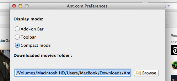 Ant Video Downloader: Dead Easy инструмент для загрузки онлайн-видео [Firefox, IE] ant settings1